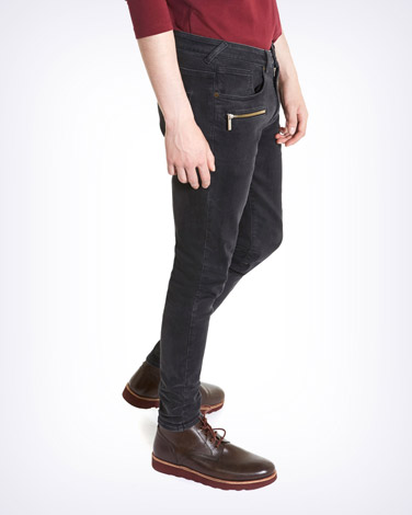 Paul Galvin Skinny Zip Pocket Jeans